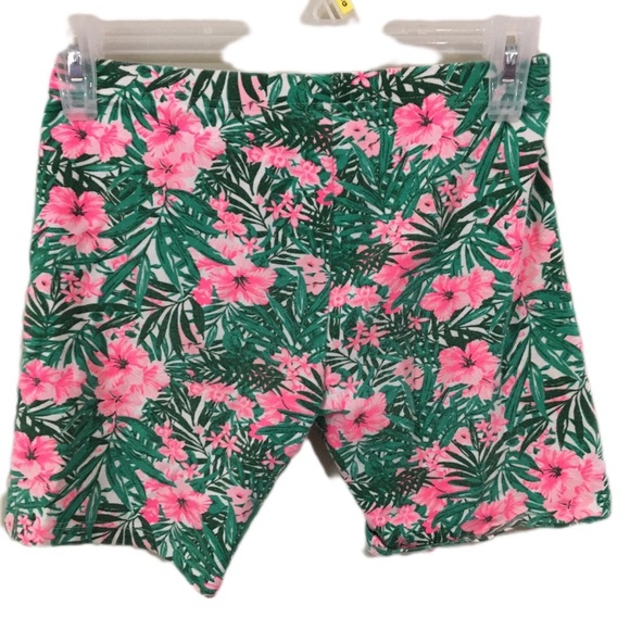 George Tropical Floral Women's Bike Shorts - Picture 1 of 3